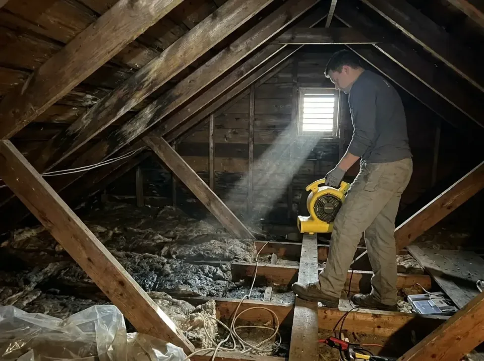 attic-water-damage-drying-proc-007 — frequently asked questions, Emergency Water Extraction & 24/7 Flood Response in Laguna…